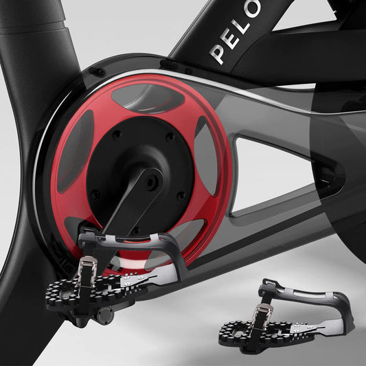 Stop Buying Cycling Shoes! TerchPilet Toe Clips Cage for Peloton Bike & Bike+ Ride with Sneakers - for Look Delta Pedals