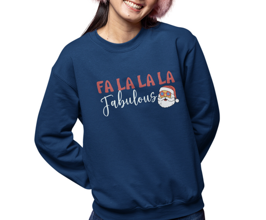 Graphic Designed Holiday Christmas Unisex Crewneck Sweatshirt