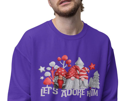 Graphic Designed Holiday Christmas Unisex Crewneck Sweatshirt