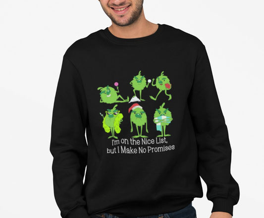 Graphic Designed Holiday Christmas Unisex Crewneck Sweatshirt