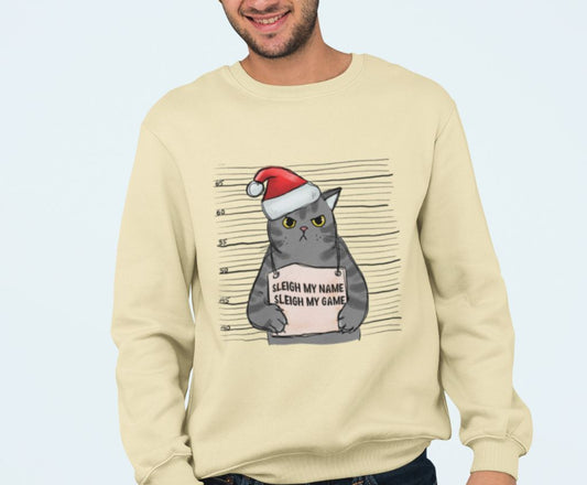 Graphic Designed Holiday Christmas Unisex Crewneck Sweatshirt