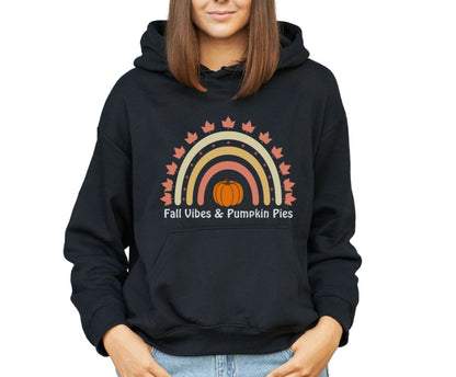 Unisex Hooded Graphic Holidays Sweatshirt, Cute Designed Hoodies for thanksgiving, Minimalist Hooded Holiday Sweatshirts