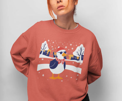 Graphic Designed Holiday Christmas Unisex Crewneck Sweatshirt