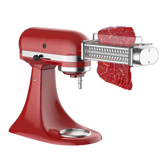 Meat Tenderizer for Kitchenaid Mixer Meat Tenderizer for All KitchenAid Stand Mixer Meat Tenderizer with Stainless Steel Gears by Focollk