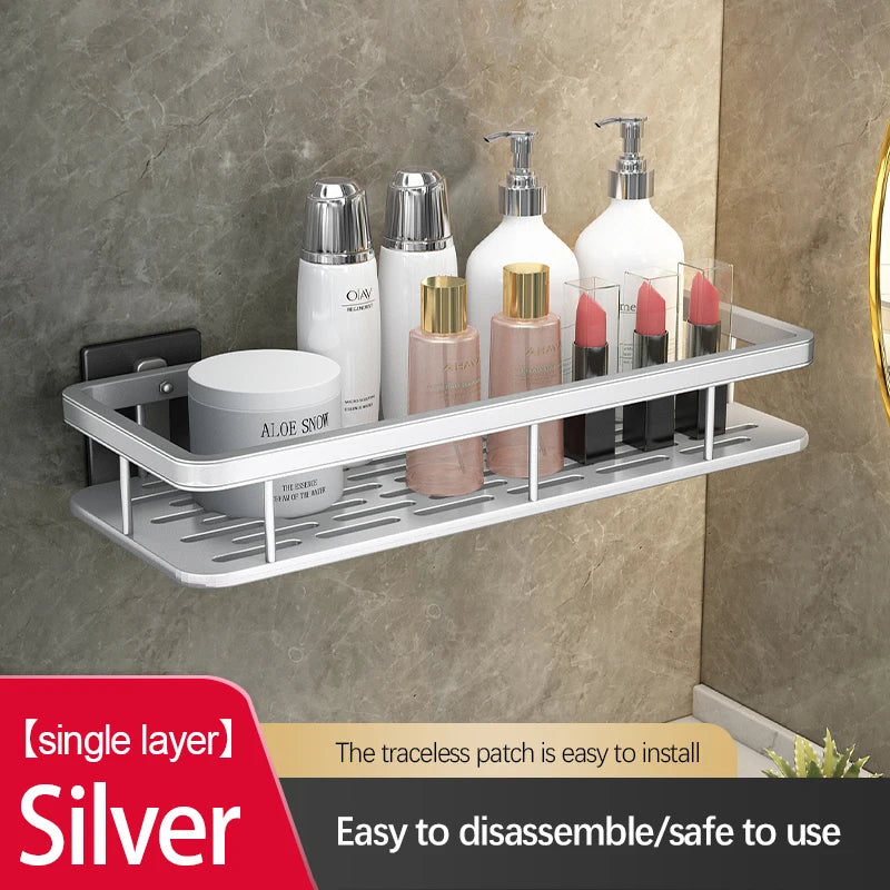 Stainless Steel Bathroom Storage Rack
