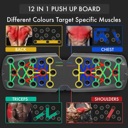 Portable Foldable Push-up Board Set