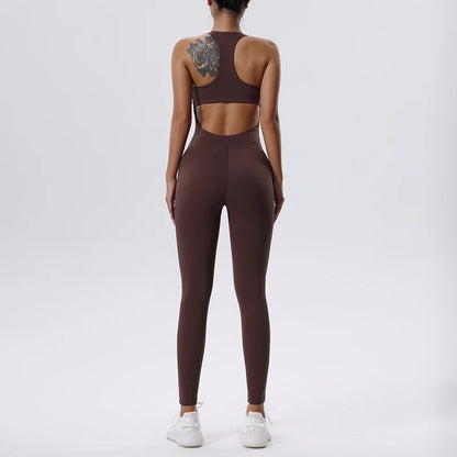 Slim Sleeveless Jumpsuit