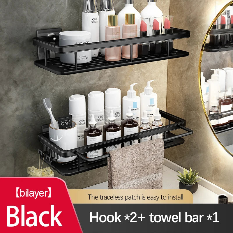 Stainless Steel Bathroom Storage Rack