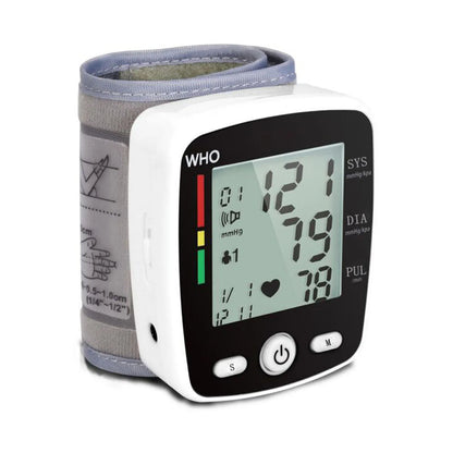 Rechargeable Wrist Blood Pressure Monitor