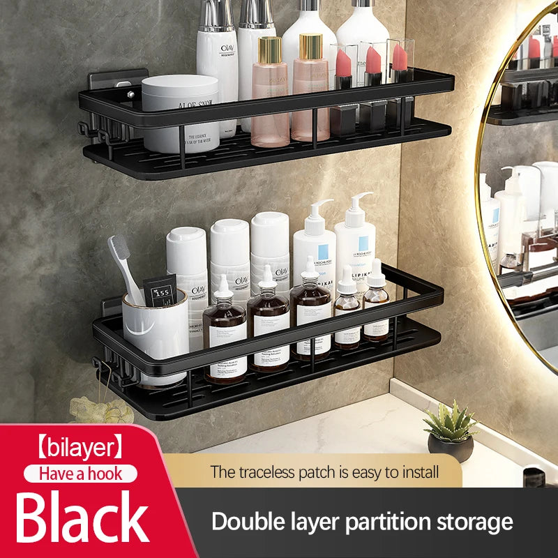Stainless Steel Bathroom Storage Rack