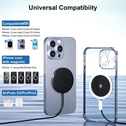 15W Magnetic Wireless Charger