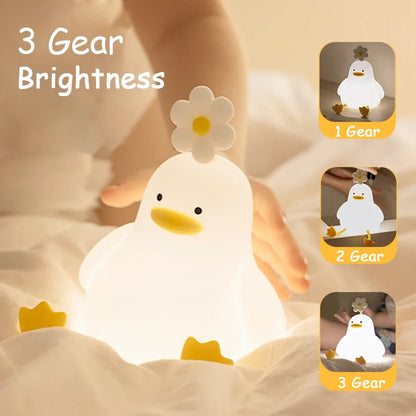 Cute Duck LED Night Light