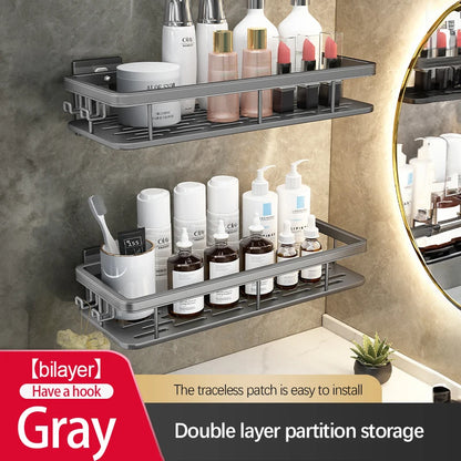 Stainless Steel Bathroom Storage Rack