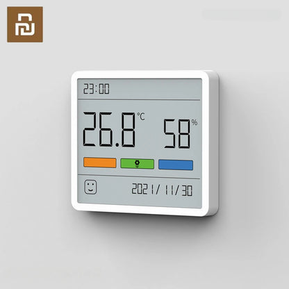 Digital LCD Thermometer Hygrometer Clock