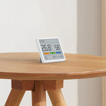 Digital LCD Thermometer Hygrometer Clock