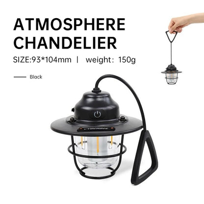 Rechargeable Waterproof Tent Light