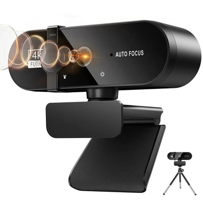 4K USB Webcam with Microphone