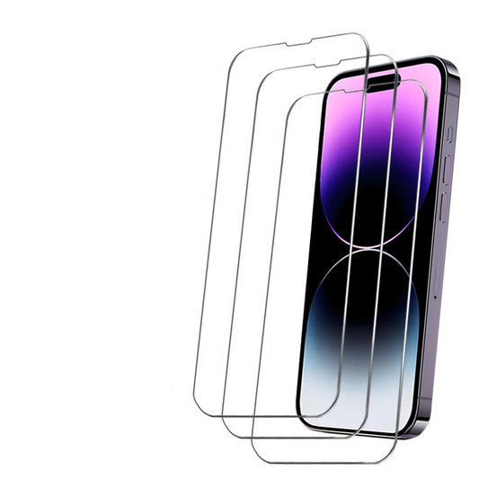 3-Pack Tempered Glass Screen Protector
