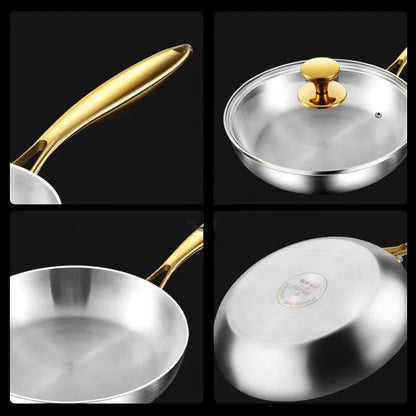 316 Stainless Steel Nonstick Frying Pan