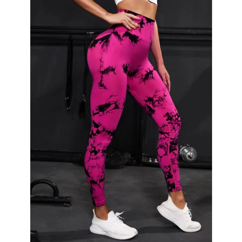 Seamless High-Waist Yoga Pants