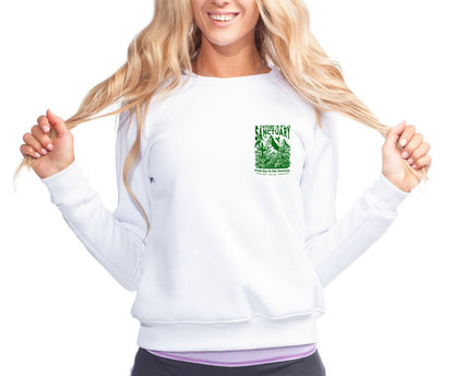 Graphic Designed Minimalist Crewneck Sweatshirt