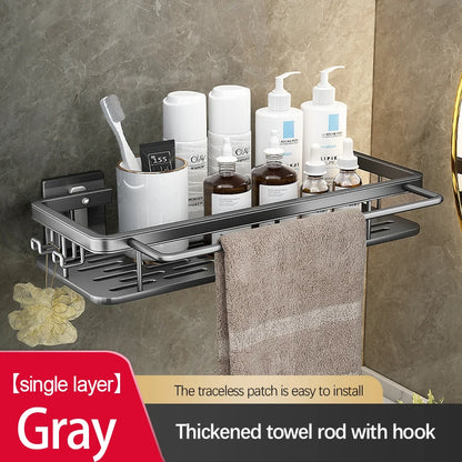 Stainless Steel Bathroom Storage Rack