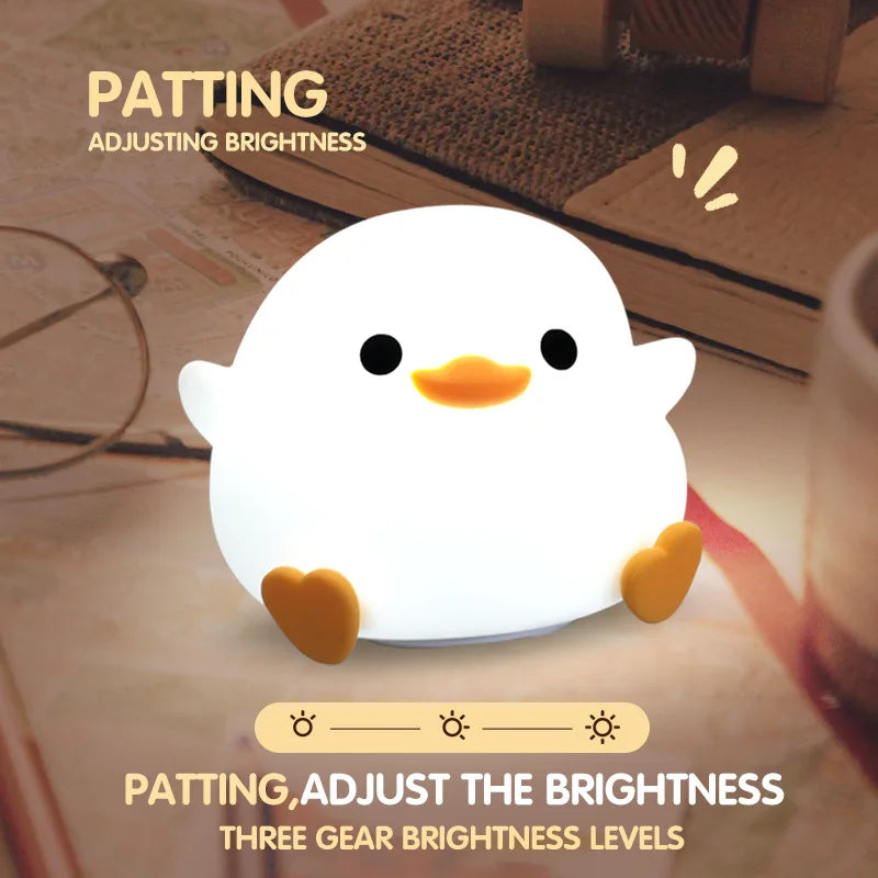Cute Duck LED Night Light