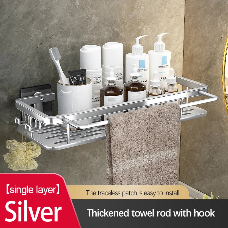 Stainless Steel Bathroom Storage Rack