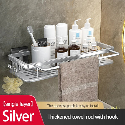 Stainless Steel Bathroom Storage Rack