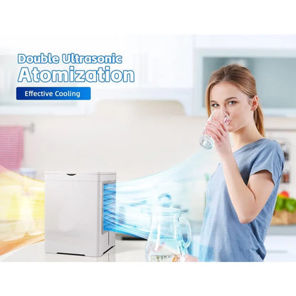 Mini USB Air Cooler Portable Evaporative Fan