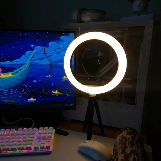 26cm Ring Light with Adjustable Tripod Stand