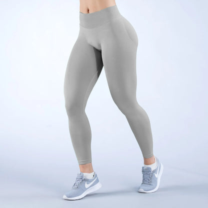 Seamless High-Stretch Curl Up Yoga Pants