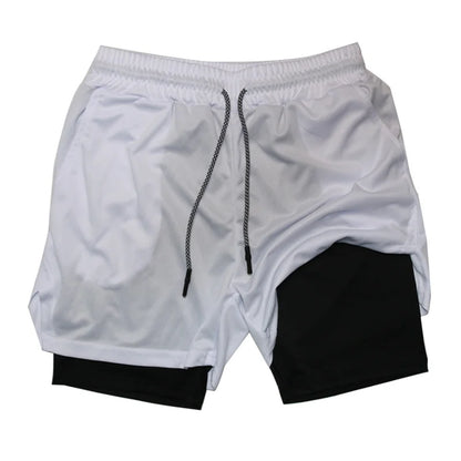 Multi-Pocket Fitness Shorts