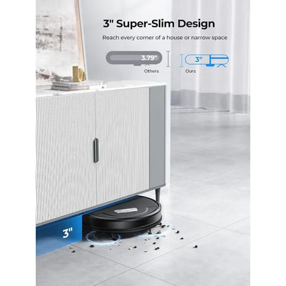 Robot Vacuum Mop Combo 4500Pa Suction