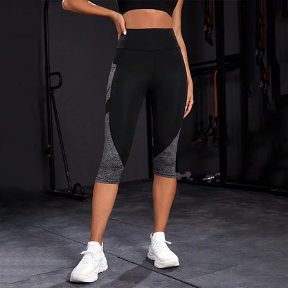 High Waist Capri Yoga Pants