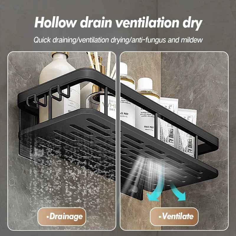 Stainless Steel Bathroom Storage Rack
