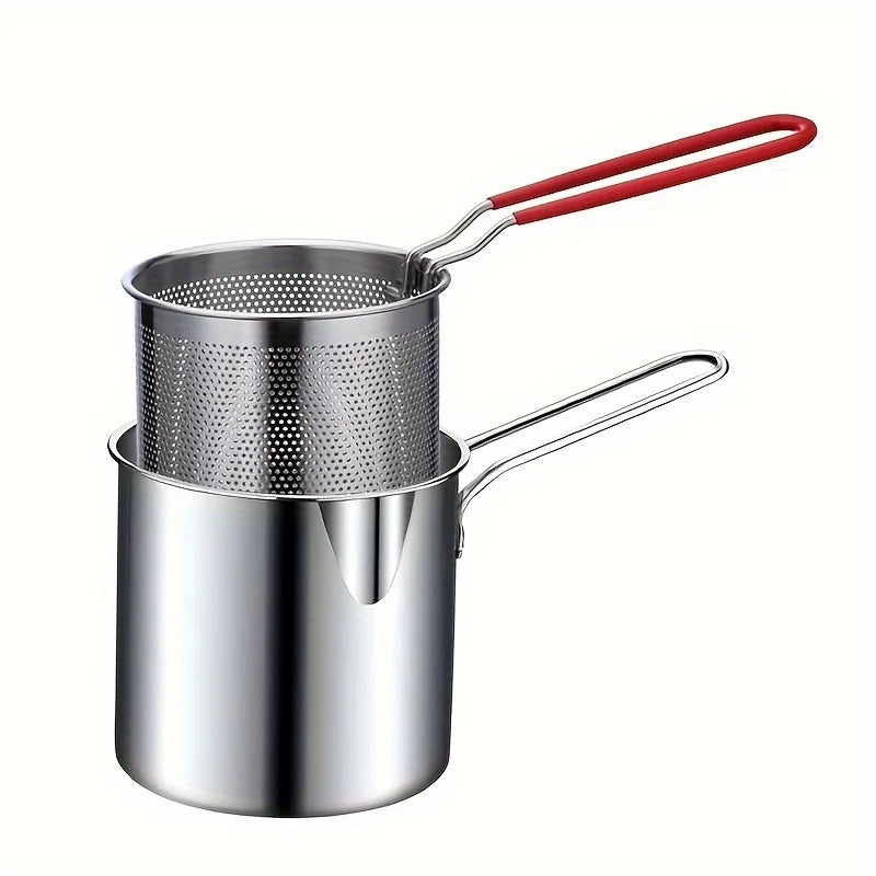 Stainless Steel Deep Fryer Pot