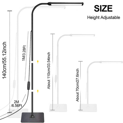 Adjustable LED Floor Lamp