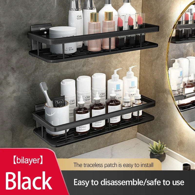 Stainless Steel Bathroom Storage Rack