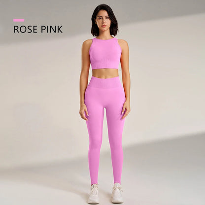 High Waist Leggings and Top