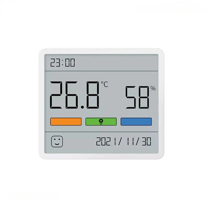 Digital LCD Thermometer Hygrometer Clock