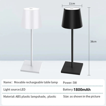 LED Touch Sensor Table Lamp