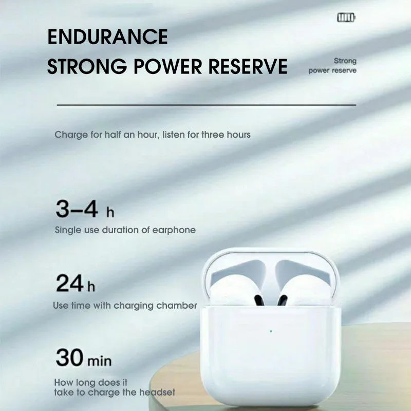 Pro 4 TWS Wireless Bluetooth Earbuds
