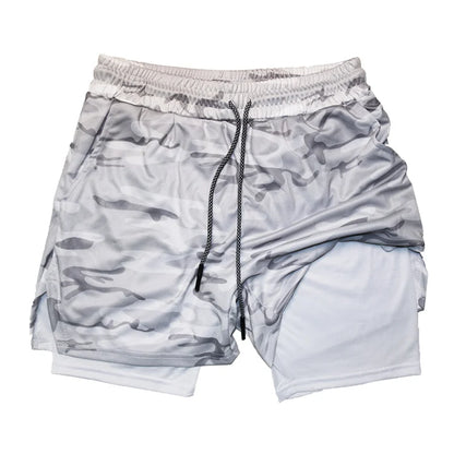 Multi-Pocket Fitness Shorts