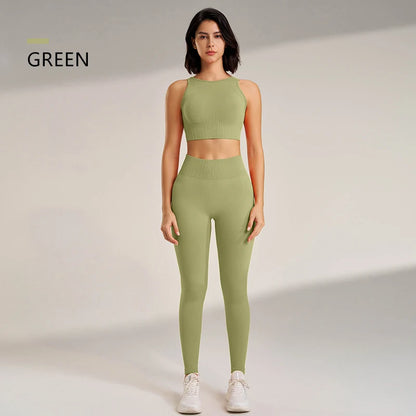 High Waist Leggings and Top