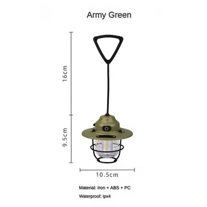 Rechargeable Waterproof Tent Light