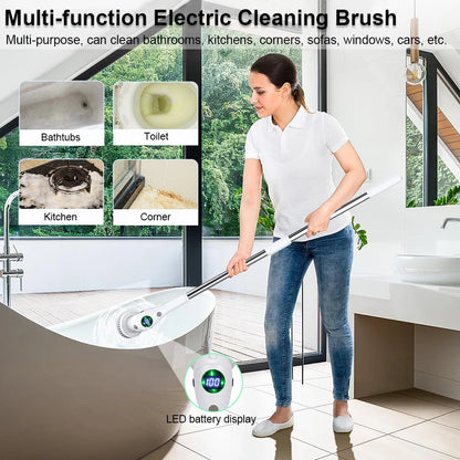 8-in-1 Wireless Electric Cleaning Brush