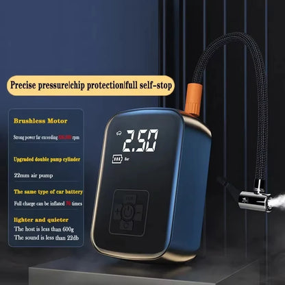 Wireless Wired Car Tire Inflator Pump