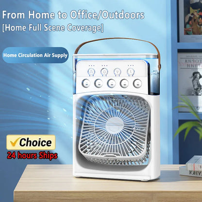 3-in-1 Portable Air Cooler Fan Humidifier