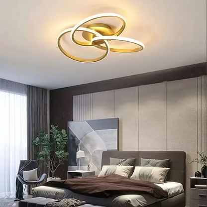Modern Trefoil LED Ceiling Light